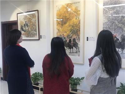 萬恒藝術館首屆迎春展隆重開幕，推動中國宋莊文化藝術交流再上新臺階